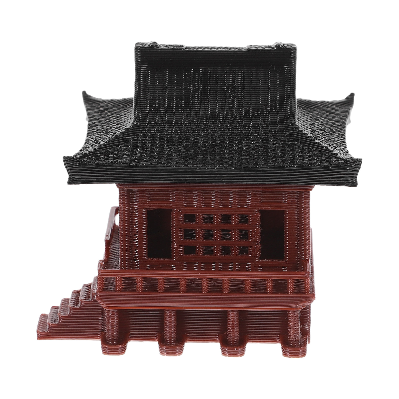 Miniature Chinese Style Pavili - Bonsai Garden With Sand ulasan dan harga