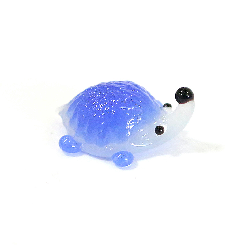 Handmade Mini Glass Hedgehog F - Japan Bonsai Garden ulasan dan harga