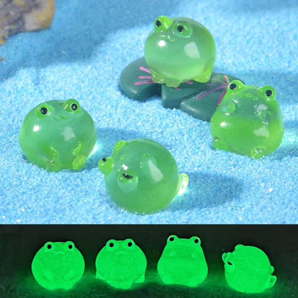 5-30pcs Luminous Green Frogs D - First Bonsai Garden ulasan dan harga
