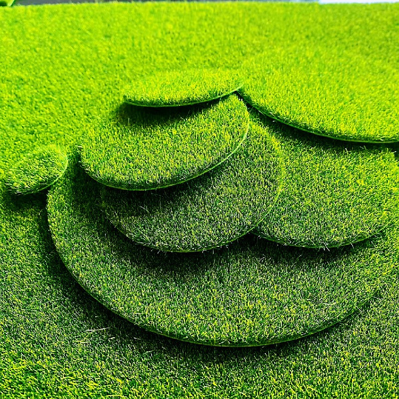 5/10Pcs Round Artificial Moss  - Bonsai Repotting Mat ulasan dan harga