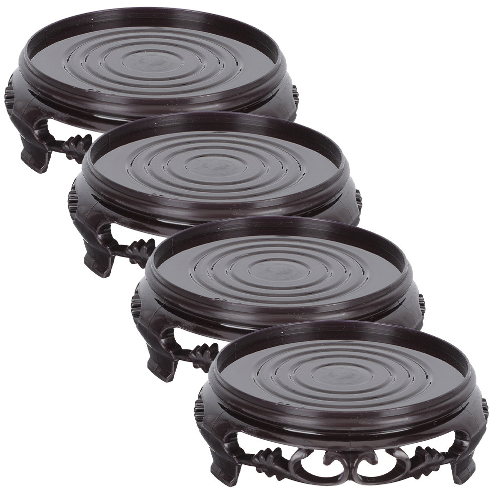 4Pcs Plastic Plant Pot Riser S - Bonsai Garden Display ulasan dan harga