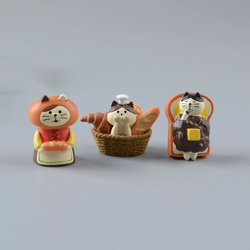 Zakka Style Cartoon Cat Bread  - Japan Bonsai Garden ulasan dan harga
