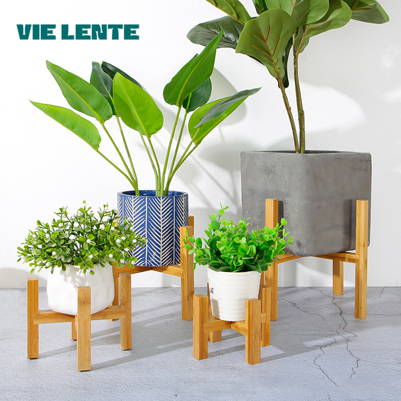 Plant Flower Pot Stand Small D - Bonsai Garden Display ulasan dan harga