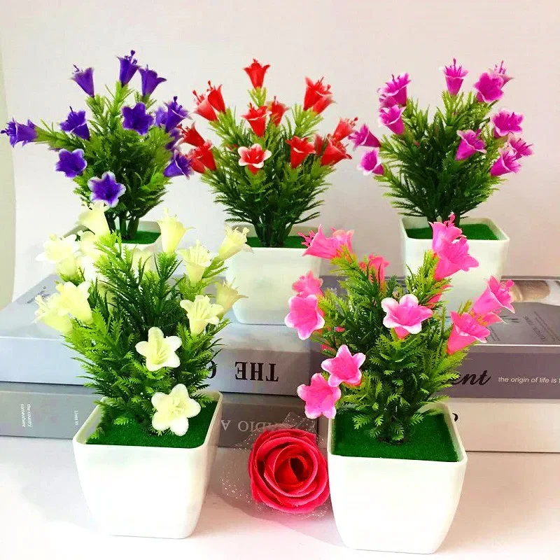 Artificial Plant Lily Flower P - Bonsai Repotting Mat ulasan dan harga