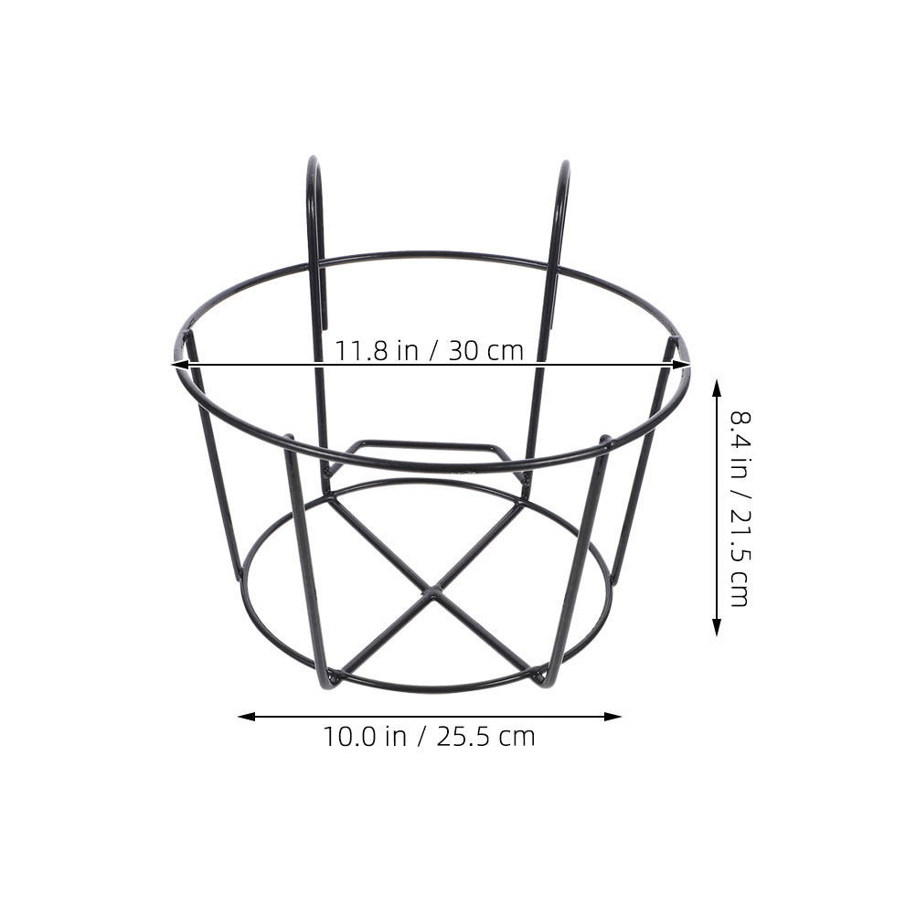 2Pcs Iron Flowerpot Hook Stand - Bonsai Garden Display ulasan dan harga