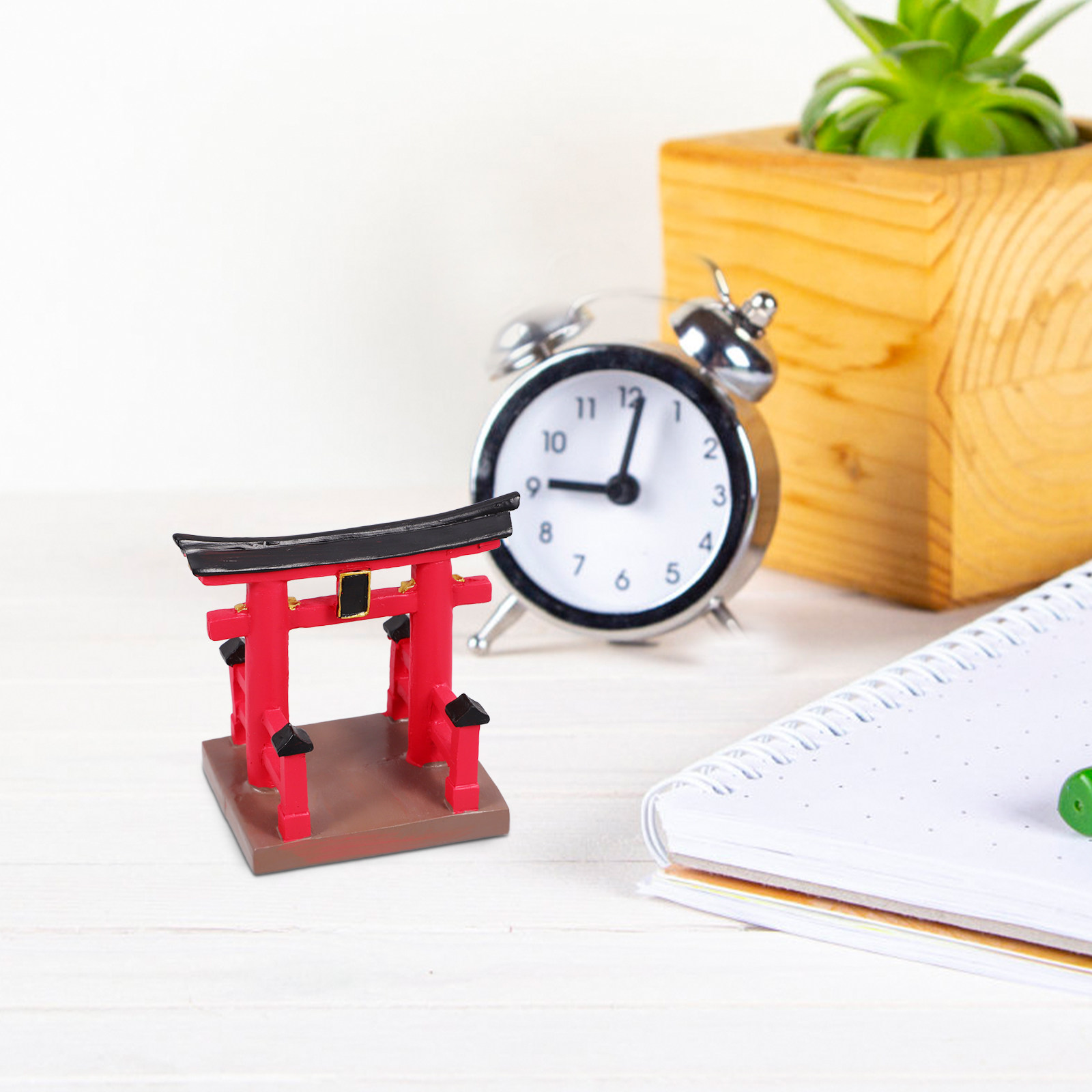 Miniature Resin Japanese Torii - Bonsai Garden With Sand ulasan dan harga