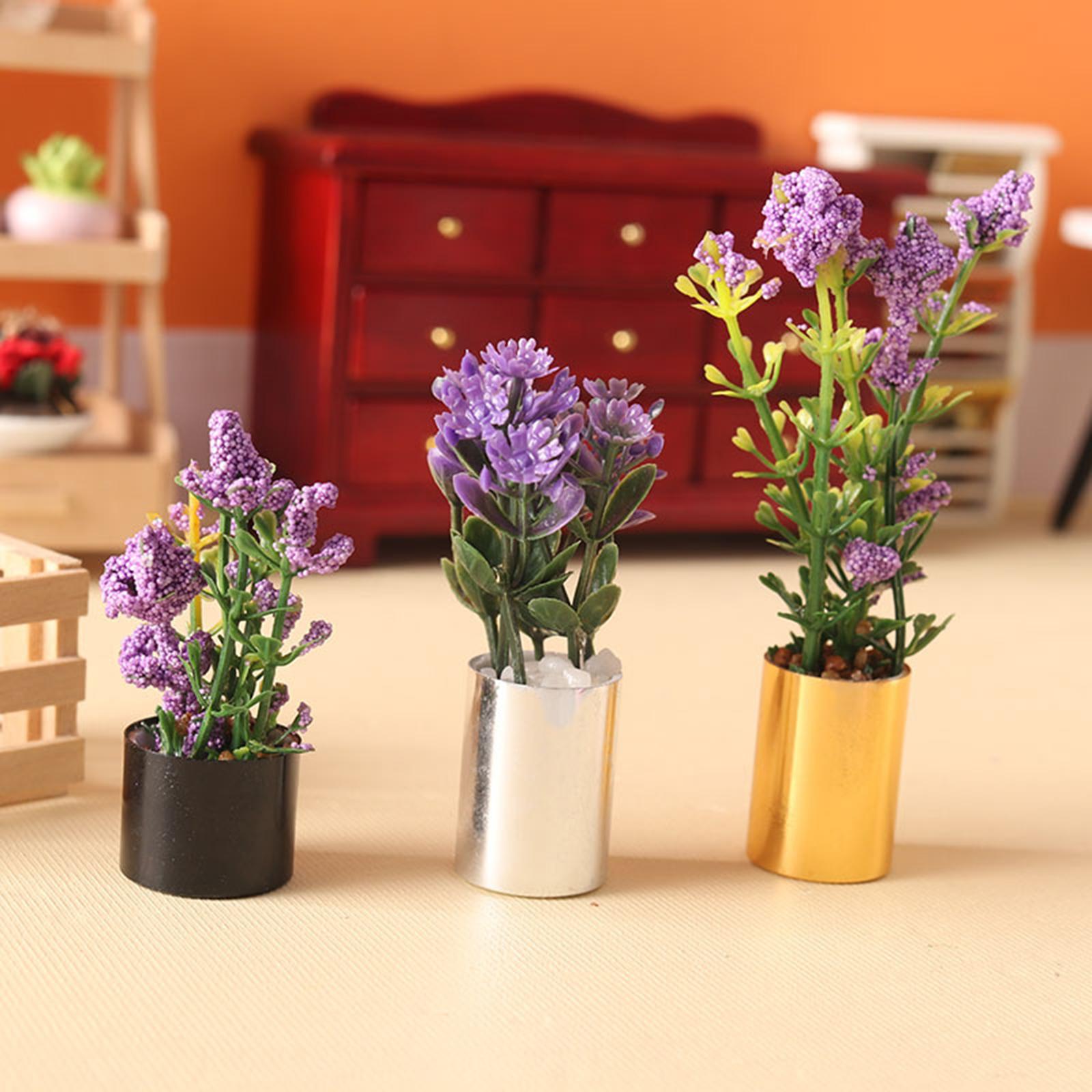 Miniature Potted Plant Ornamen - Bonsai Garden Display ulasan dan harga