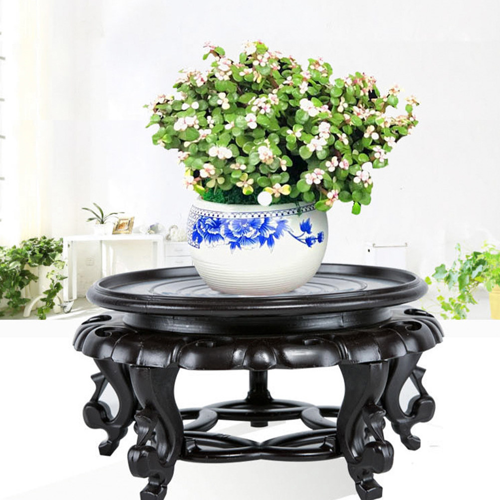 Resin Potted Plant Display Bas - Bonsai Garden Display ulasan dan harga