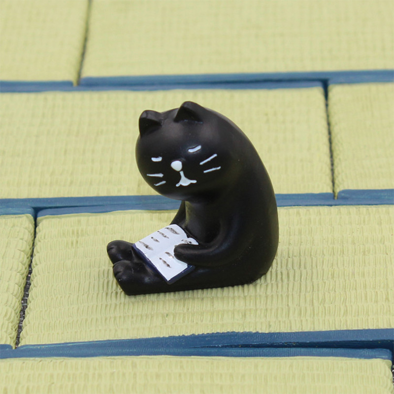 Decole Black Cat Bear Hedgehog - Japan Bonsai Garden ulasan dan harga