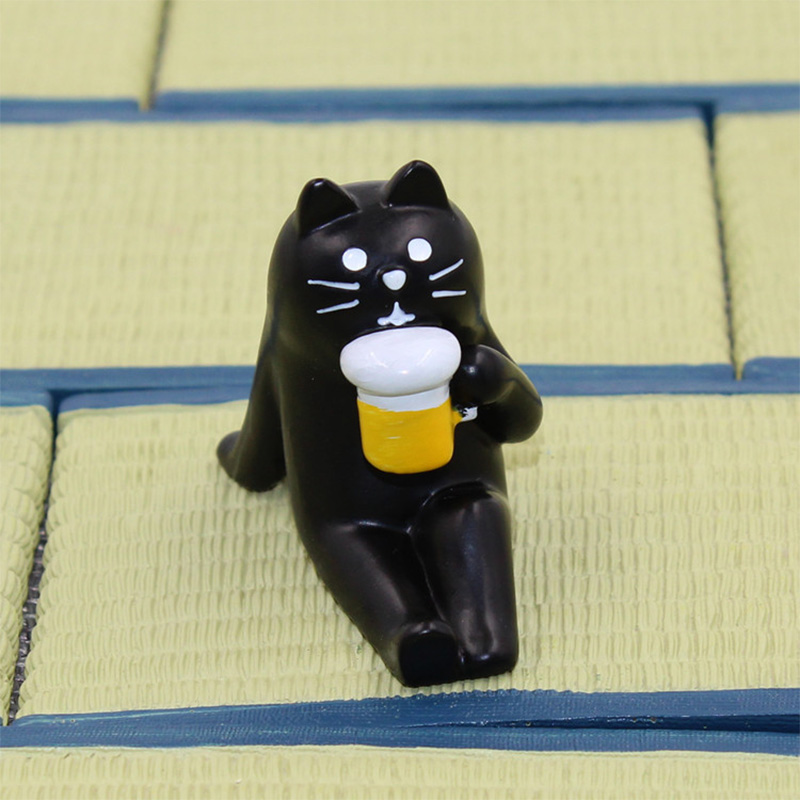 Decole Black Cat Bear Hedgehog - Japan Bonsai Garden ulasan dan harga