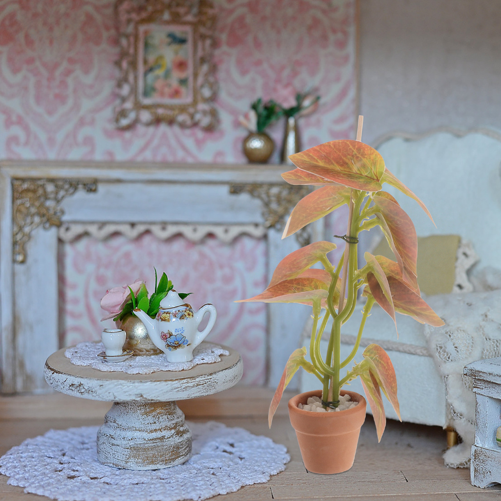 3Pcs Miniature Potted Plants R - Bonsai Garden Display ulasan dan harga
